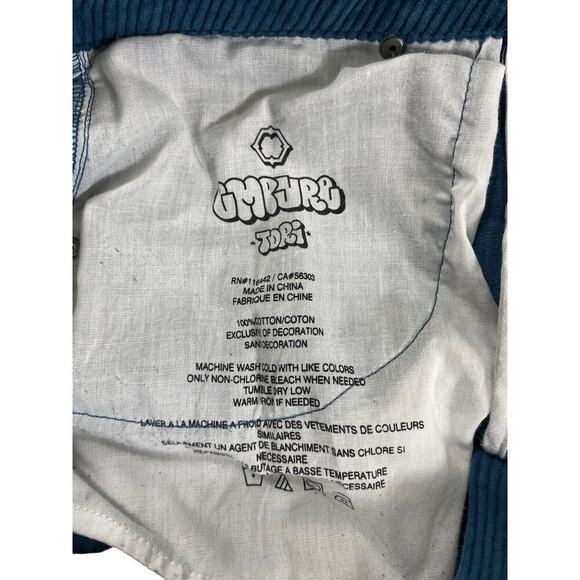 Empyre Tori Sk8 Corduroy Pants Bundle – Sz 10 – Blue & Gray Y2K Wide Leg 90s Sk8 - Picture 10 of 16